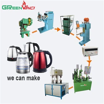 Línea de producción de hervidor eléctrico rehegua .